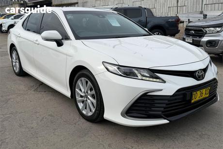 White 2022 Toyota Camry Sedan Ascent
