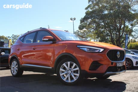 Orange 2023 MG ZST Wagon Core