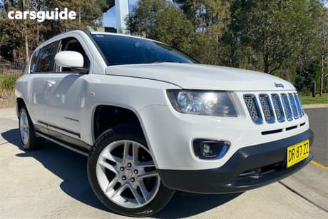 White 2013 Jeep Compass Wagon Limited (4X4)