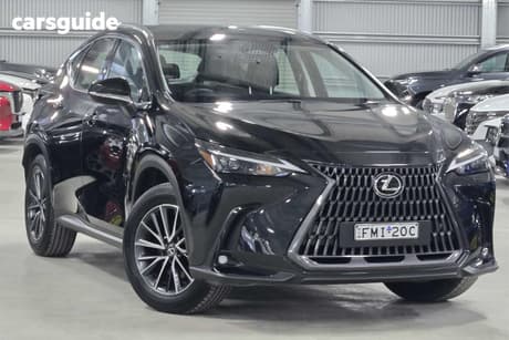 Black 2024 Lexus NX350H Wagon Luxury Hybrid 2Wd