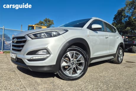 Silver 2018 Hyundai Tucson Wagon Active X (Fwd)