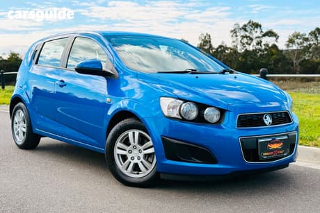 Blue 2014 Holden Barina Hatchback Cd