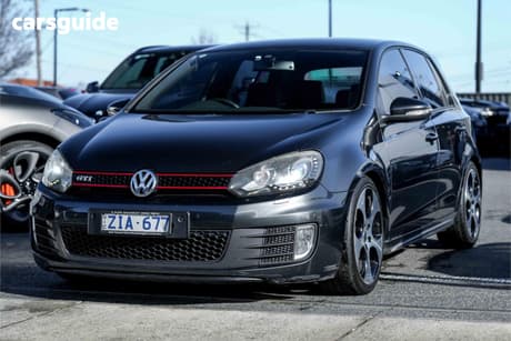 Grey 2012 Volkswagen Golf Hatchback Gti