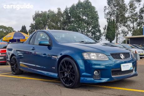 Green 2012 Holden Commodore Utility Sv6 (Lpg)
