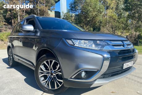 Grey 2016 Mitsubishi Outlander Wagon Xls (4X4)