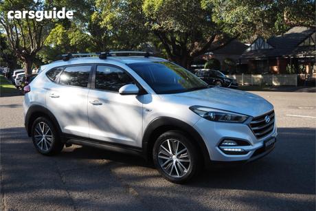 Silver 2015 Hyundai Tucson Wagon Active X (Fwd)