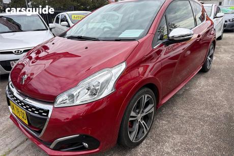 Red 2015 Peugeot 208 Hatchback Gti 30Th Anniversary