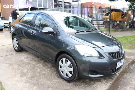 Grey 2009 Toyota Yaris Sedan Yrs