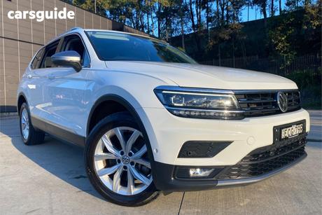 White 2018 Volkswagen Tiguan Wagon Allspace 132 Tsi Comfortline