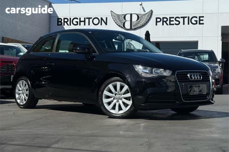 Black 2011 Audi A1 Hatchback 1.4 Tfsi Attraction