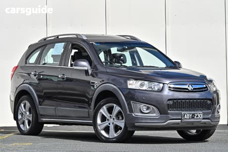 Grey 2014 Holden Captiva Wagon 7 Ltz (4X4)
