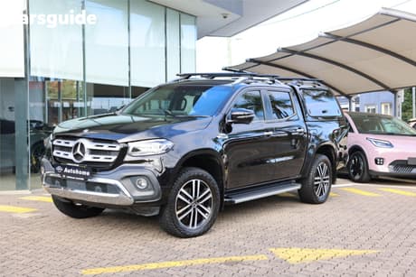 Black 2019 Mercedes-Benz X350 Dual Cab Utility D Power (4Matic)
