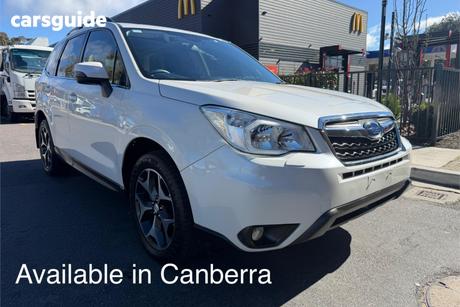 White 2014 Subaru Forester Wagon 2.5I-S