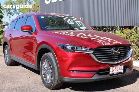 Red 2021 Mazda CX-8 Wagon Touring (Fwd)