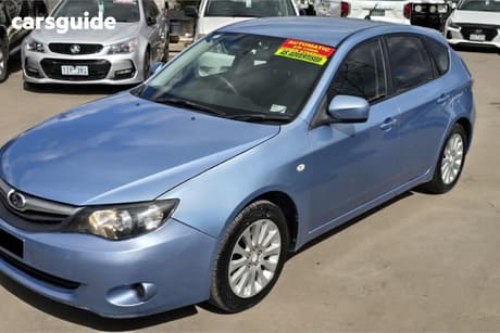 Silver 2010 Subaru Impreza Hatchback R (Awd)
