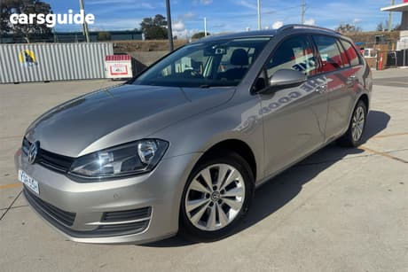 Silver 2014 Volkswagen Golf Wagon 90 Tsi Comfortline