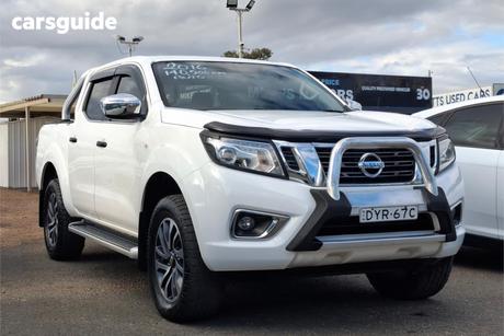 White 2016 Nissan Navara Dual Cab Utility St (4X4)