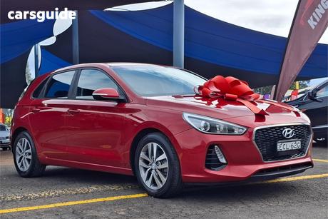 Red 2017 Hyundai I30 Hatchback Active