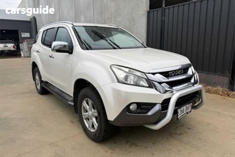 White 2016 Isuzu MU-X Wagon Ls-T (4X4)