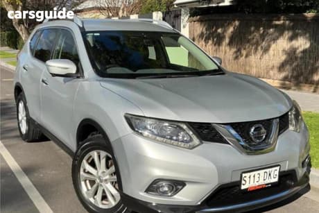 Silver 2014 Nissan X-Trail Wagon St-L (Fwd)