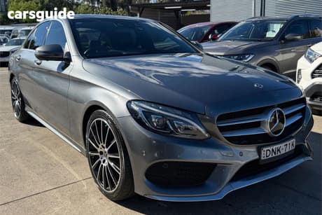 Grey 2017 Mercedes-Benz C250 Sedan