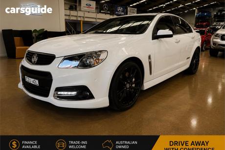 White 2014 Holden Commodore Sedan Ss-V Redline