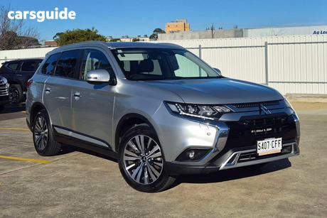Silver 2019 Mitsubishi Outlander Wagon Exceed 7 Seat (Awd)