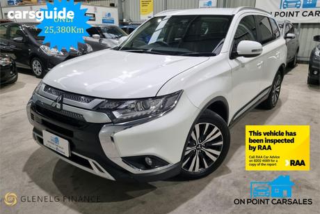 White 2019 Mitsubishi Outlander Wagon Ls 7 Seat (2Wd)