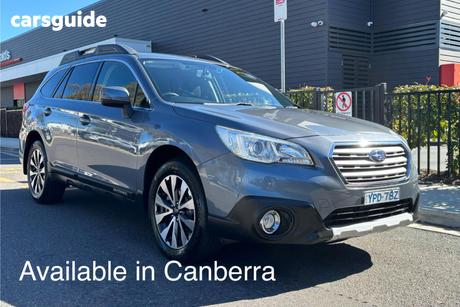 Blue 2015 Subaru Outback Wagon 2.5I