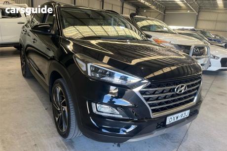 Black 2018 Hyundai Tucson Wagon Highlander (Awd)