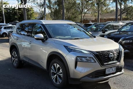 Silver 2023 Nissan X-Trail Wagon St-L (4Wd) E-Power (Hybrid)