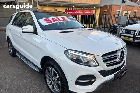 White 2017 Mercedes-Benz GLE250 Wagon D 4Matic