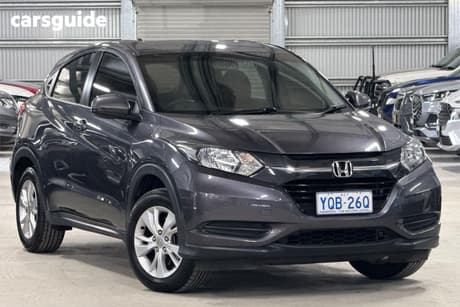 Grey 2017 Honda HR-V Wagon Vti