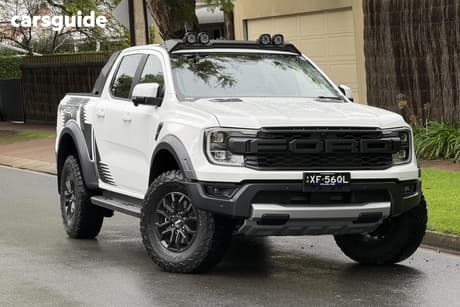 White 2025 Ford Ranger Double Cab Pick Up Raptor 3.0 (4X4)