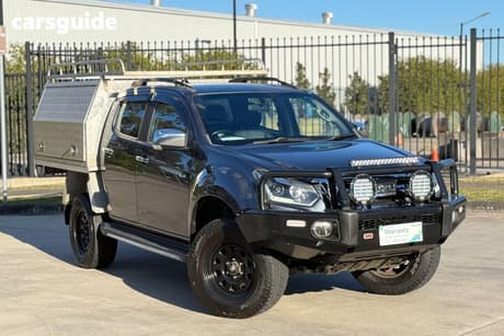 Grey 2019 Isuzu D-MAX Crew Cab Utility Ls-T (4X4)