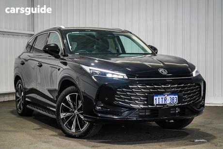 Black 2025 MG HS Wagon Essence