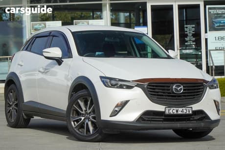 White 2016 Mazda CX-3 Wagon S Touring (Fwd)
