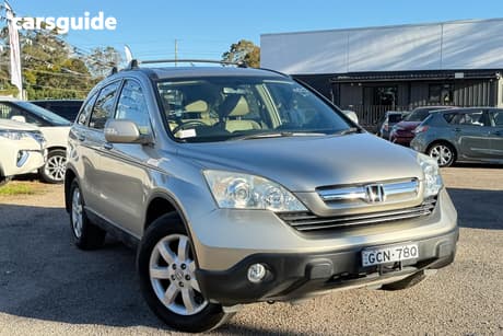 Gold 2007 Honda CR-V SUV LUXURY 4WD RE MY2007