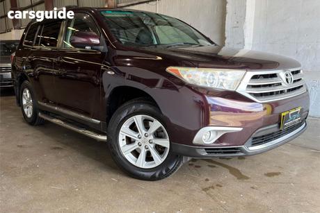 Red 2011 Toyota Kluger Wagon Kx-R (4X4) 5 Seat