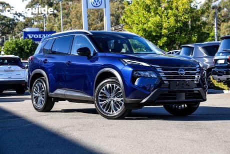 Blue 2026 Nissan X-Trail Wagon Ti (4Wd)