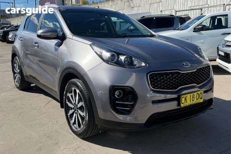 Silver 2016 Kia Sportage Wagon Sli (Fwd)
