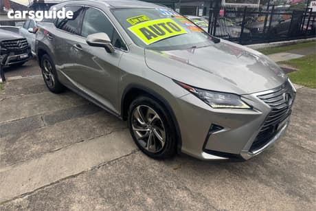 Silver 2019 Lexus RX350 Wagon Sports Luxury
