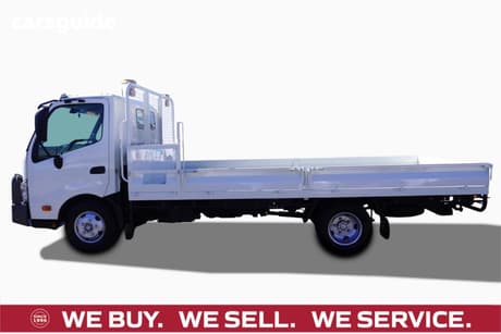 White 2023 Hino 300 Cab Chassis 616 3430 Wide