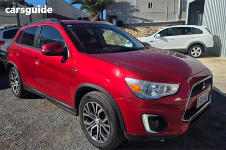 Red 2015 Mitsubishi ASX Wagon Ls (2Wd)