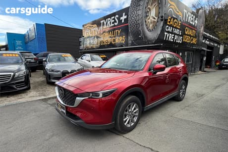 Red 2022 Mazda CX-5 Wagon Touring (Awd)