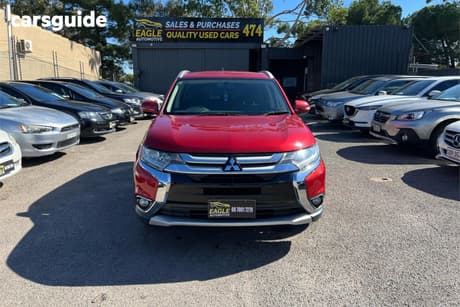 Red 2016 Mitsubishi Outlander Wagon Ls (4X4)