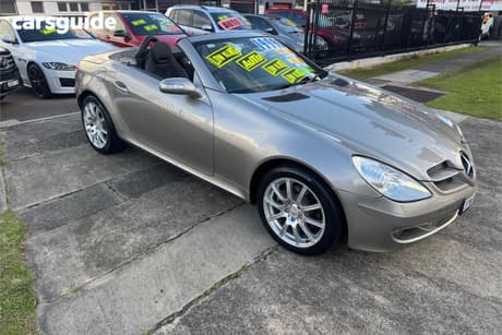 Silver 2005 Mercedes-Benz SLK280 Convertible 280
