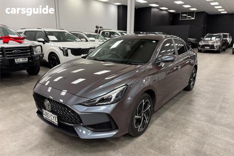Grey 2023 MG MG5 Sedan Essence