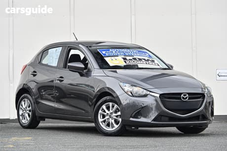 Grey 2018 Mazda 2 Hatchback Maxx