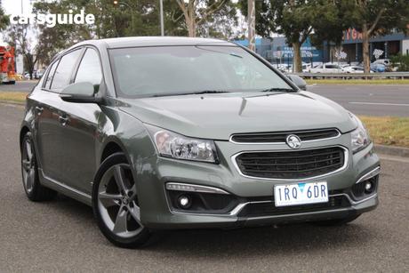 Grey 2016 Holden Cruze Hatchback Sri Z-Series